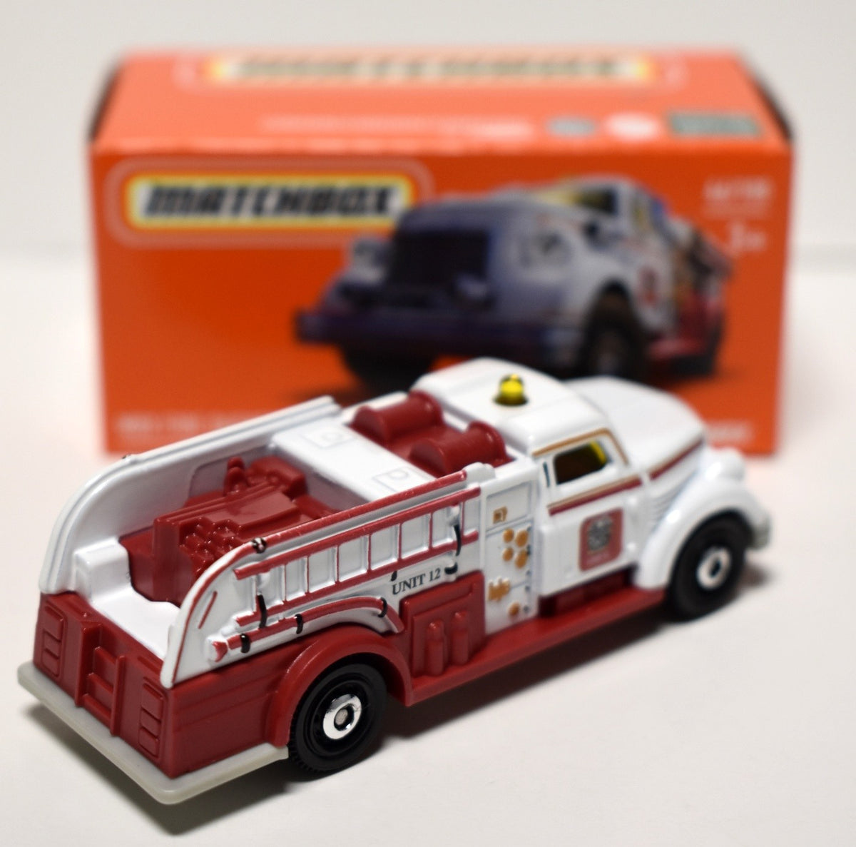 Matchbox - Power Grabs - Fire Dasher Vintage Pumper