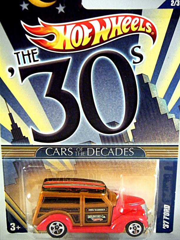 Hot Wheels Cars of the Decades - 1937 Ford Woody Wagon