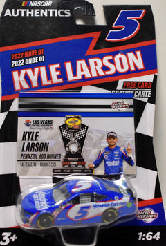 NASCAR Authentics - Kyle Larson Hendick Cars.com Chevrolet Camaro Stock Car