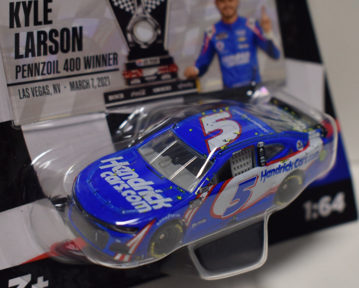 NASCAR Authentics - Kyle Larson Hendick Cars.com Chevrolet Camaro Stock Car
