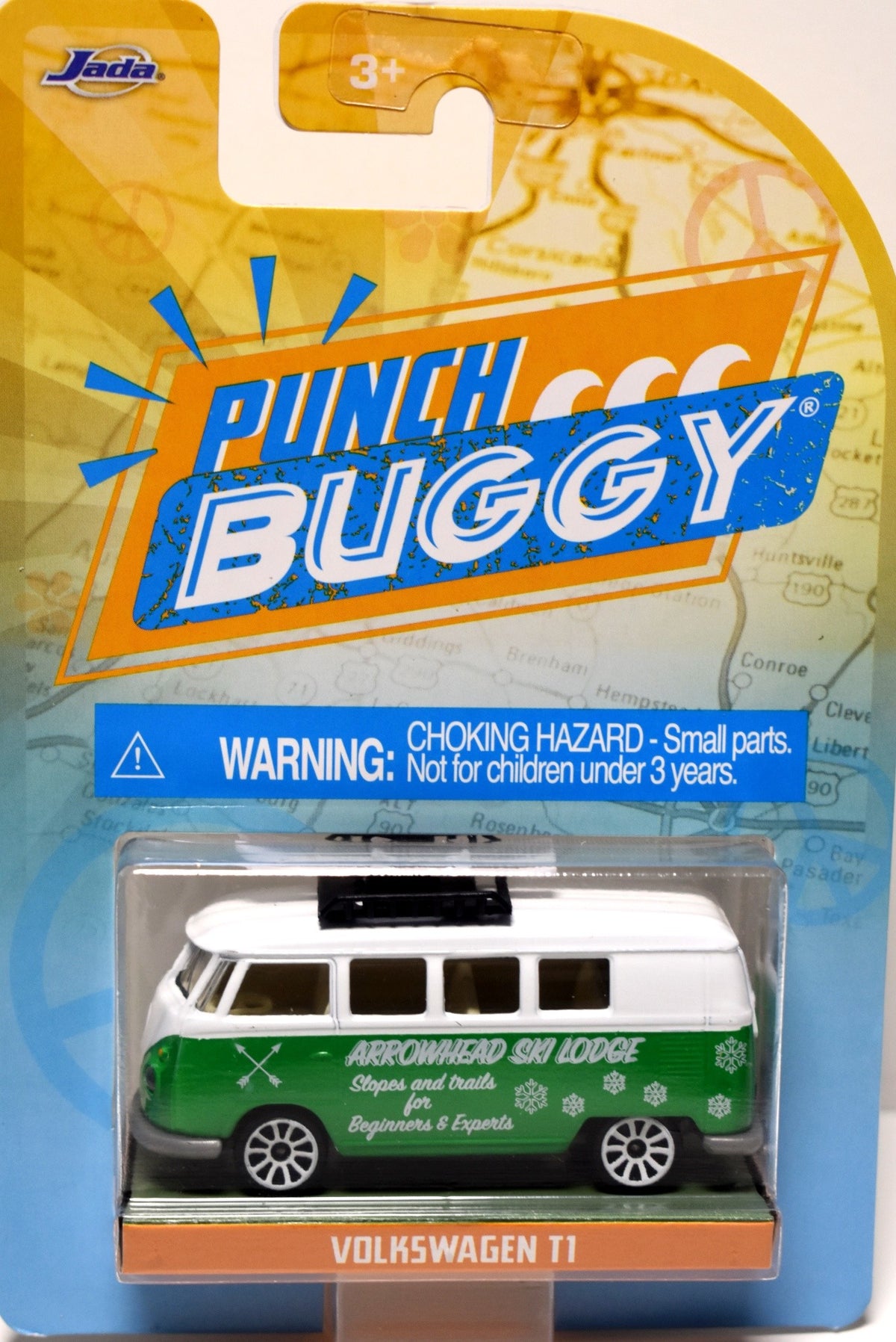 Jada - Punch Buggy-Slug Bug -  Arrowhead Ski Lodge Volkswagen T1 MicroBus