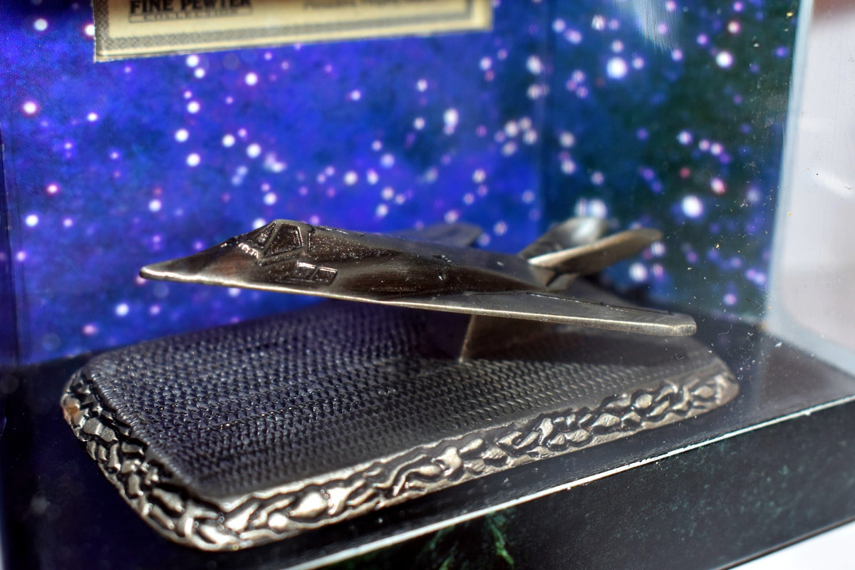 Johnny Lightning - Fine Pewter Collection - F-117A Stealth Fighter