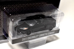 Greenlight Black Bandit Chevrolet Corvette C8 Stingray Convertible