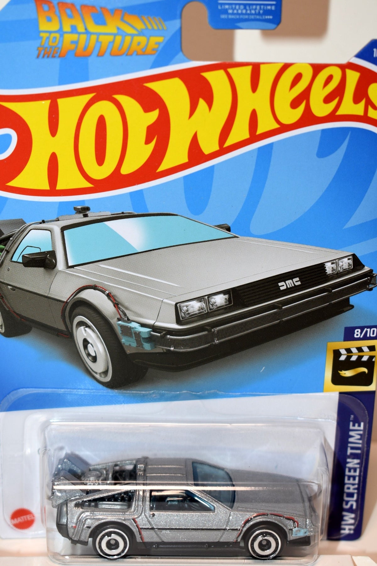 Hot Wheels Back to the Future Delorean Time Machine