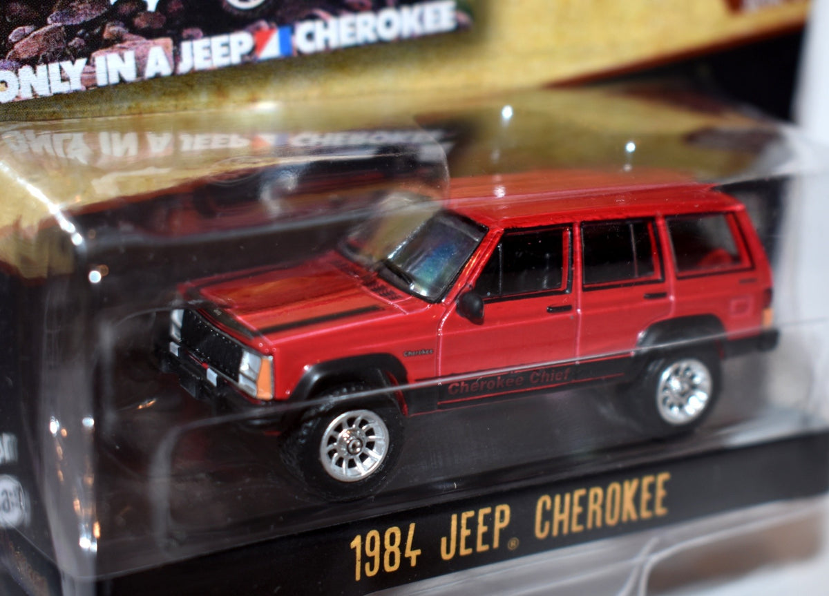 Greenlight Vintage Auto Ads - 1984 Jeep Cherokee