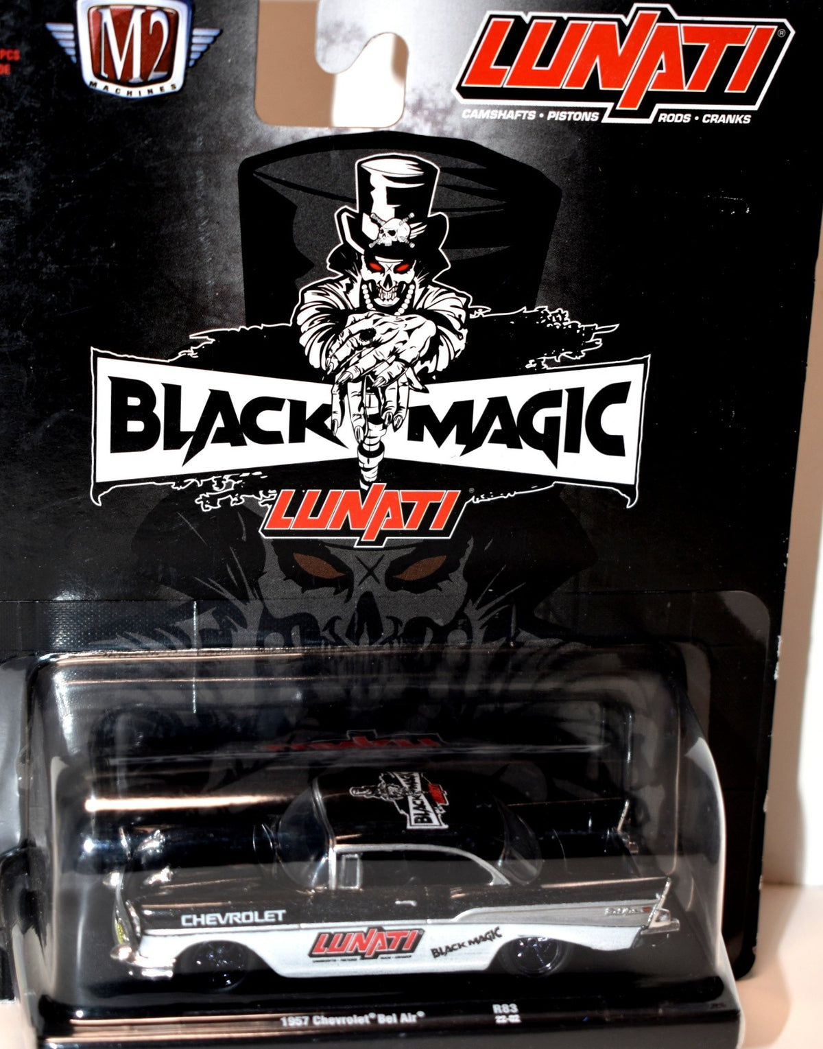 M2 Machines: Lunati - Black Magic 1957 Chevrolet Bel Air