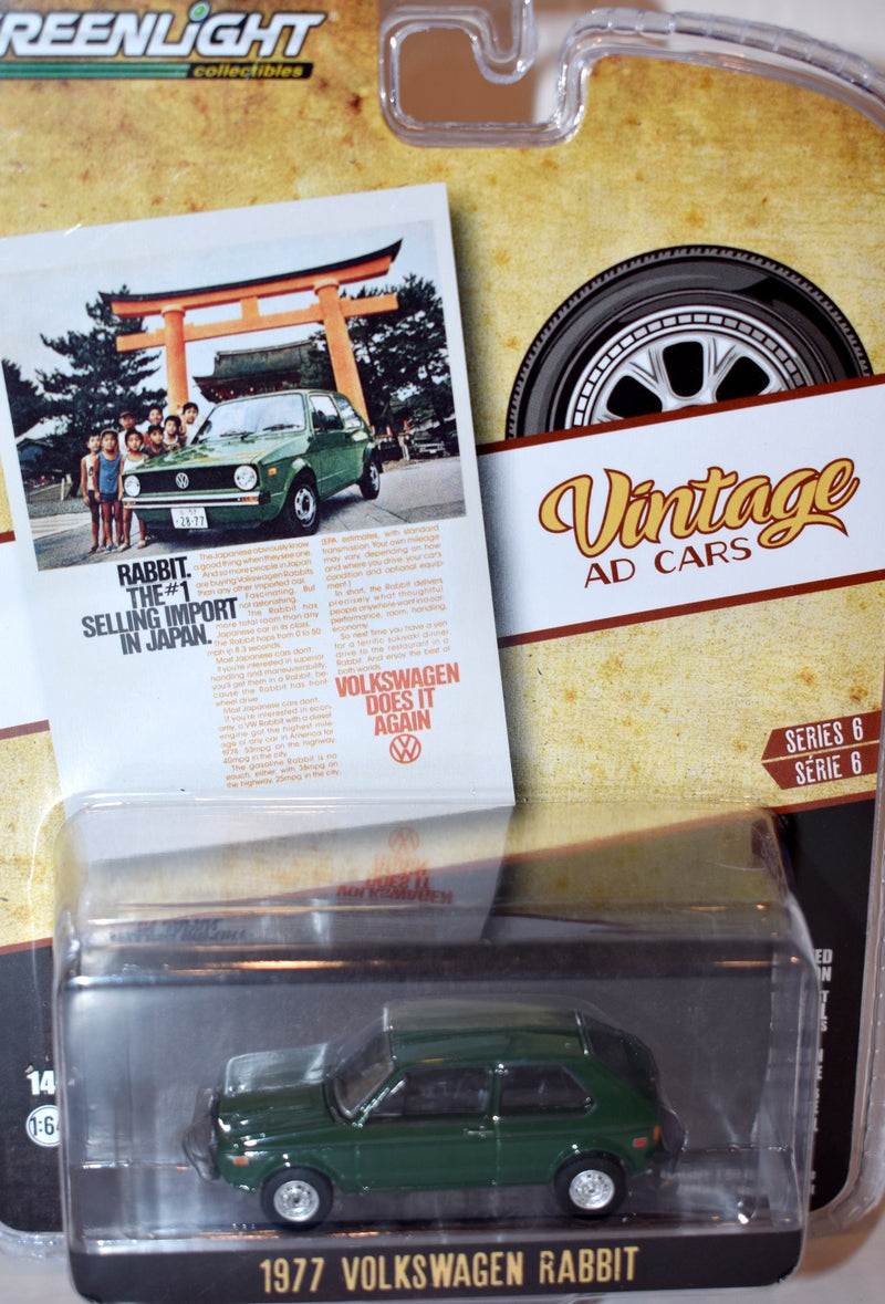 Greenlight Vintage Auto Ads - 1977 Volkswagen Rabbit