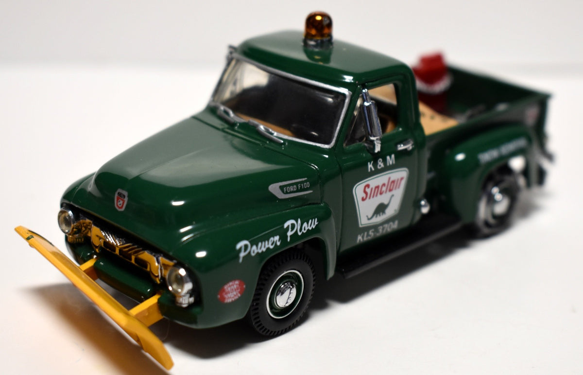Matchbox Collectibles 1954 Ford F100 Sinclair Service Stations Pickup with Snow Plow