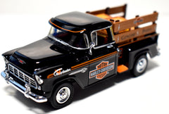 Matchbox Collectibles 1957 Chevrolet 3100 Harley-Davidson Genuine Parts Delivery Pickup