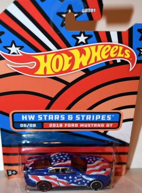 Hot Wheels Stars & Stripes: 2018 Ford Mustang GT