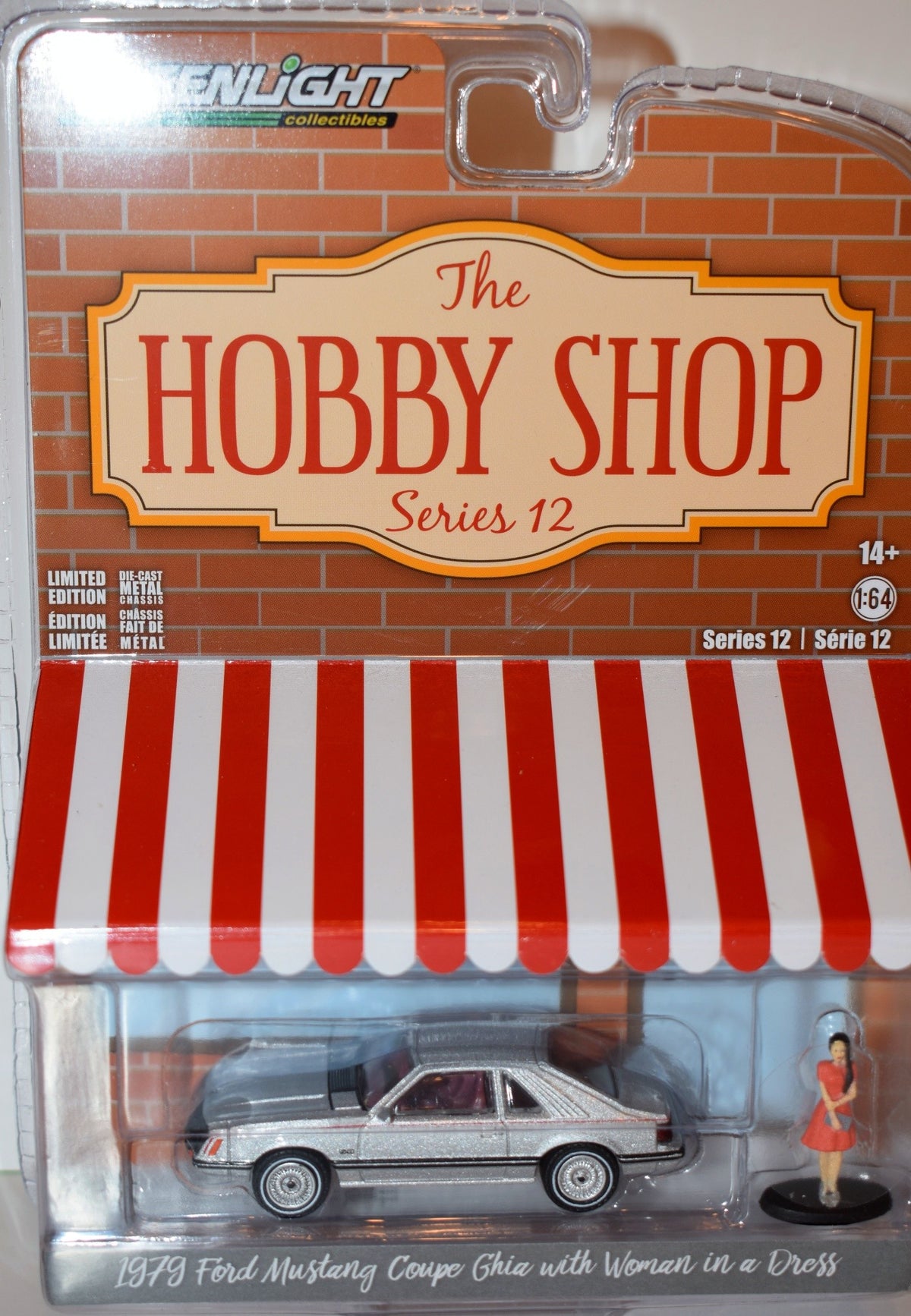 Greenlight Hobby Shop -1979 Ford Mustang Ghia Fox Bodied Coupe