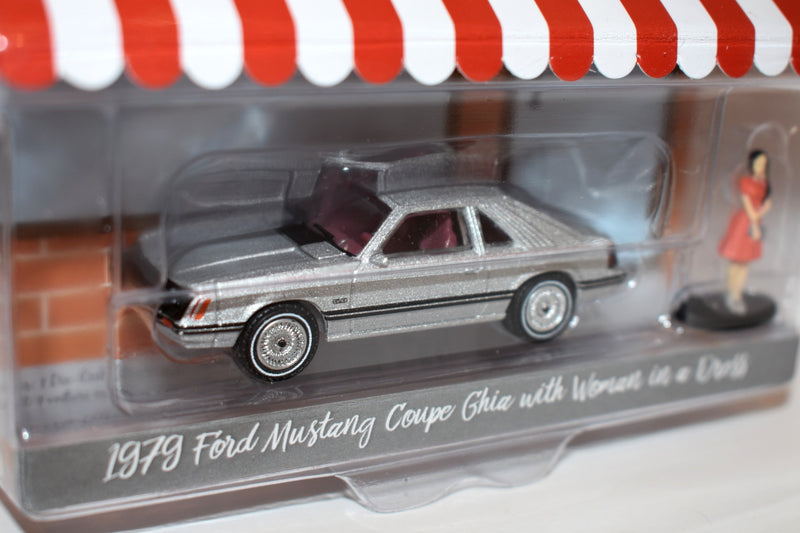 Greenlight Hobby Shop -1979 Ford Mustang Ghia Fox Bodied Coupe