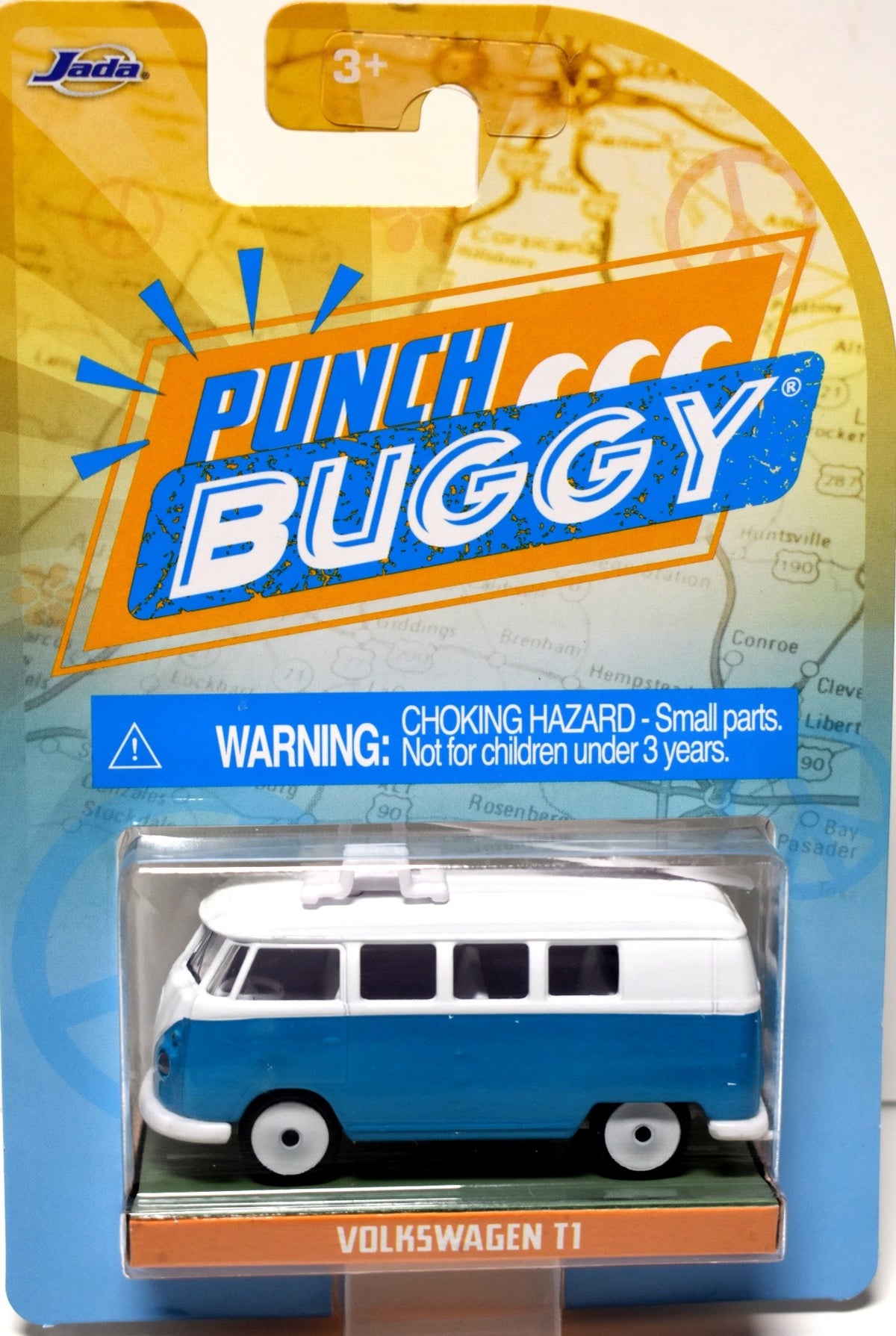 Jada - Punch Buggy-Slug Bug -  Volkswagen T1 MicroBus