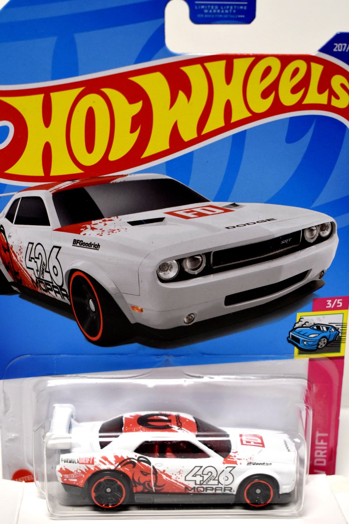 Hot Wheels Dodge Challenger Drift Car - MOPAR