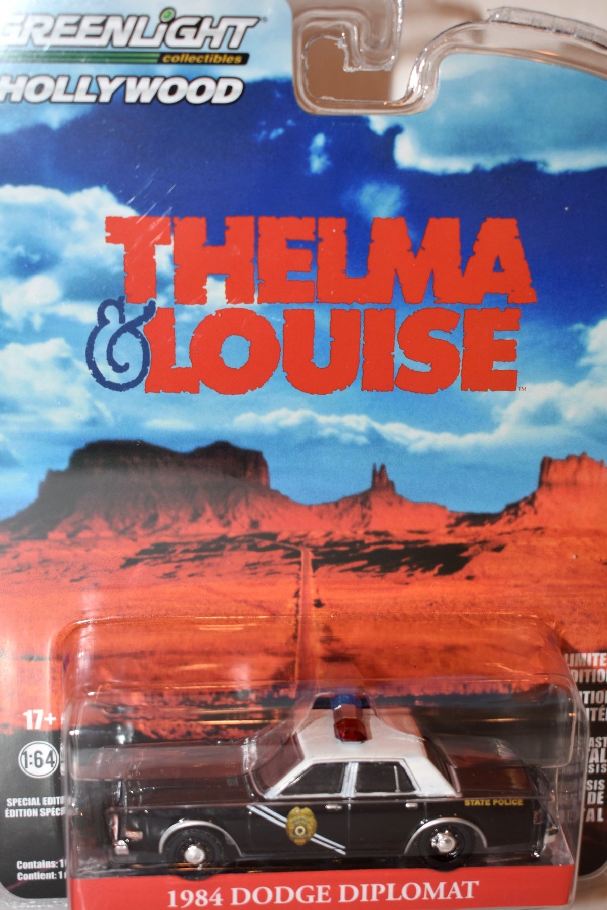 Greenlight Hollywood - Thelma & Louise - 1984 Dodge Diplomat Police Cruiser