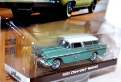 Greenlight - Estate Wagons - 1955 Chevrolet Nomad - Holley Carbs Shop Wagon