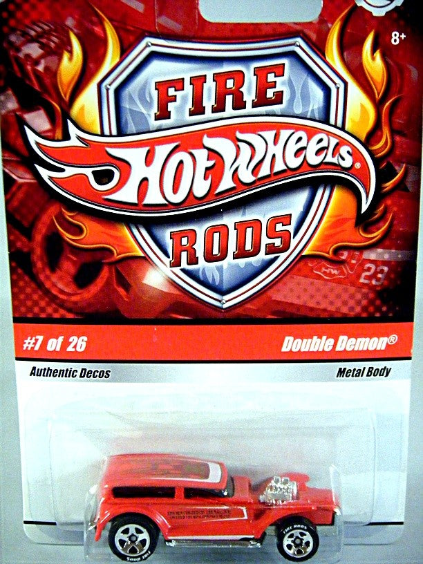 Hot Wheels Fire Rods - Double Demon Ford Tudor Hot Rod