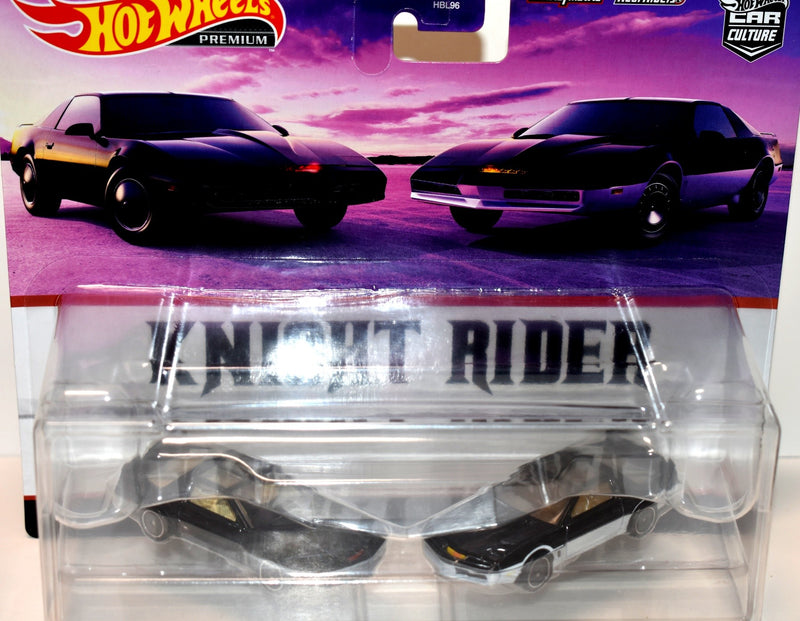 Hot Wheels Premium - Knight Rider Pontiac Firebird set