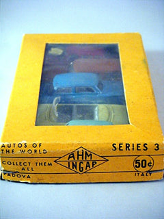 INGAP - Autos of the World Series 3 Collection - Corvair Lancia Country Squire Impala Cadillac
