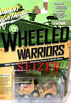 Johnny Lightning - Wheeled Warriors - WWII Seized Dodge WC57 US Command Car