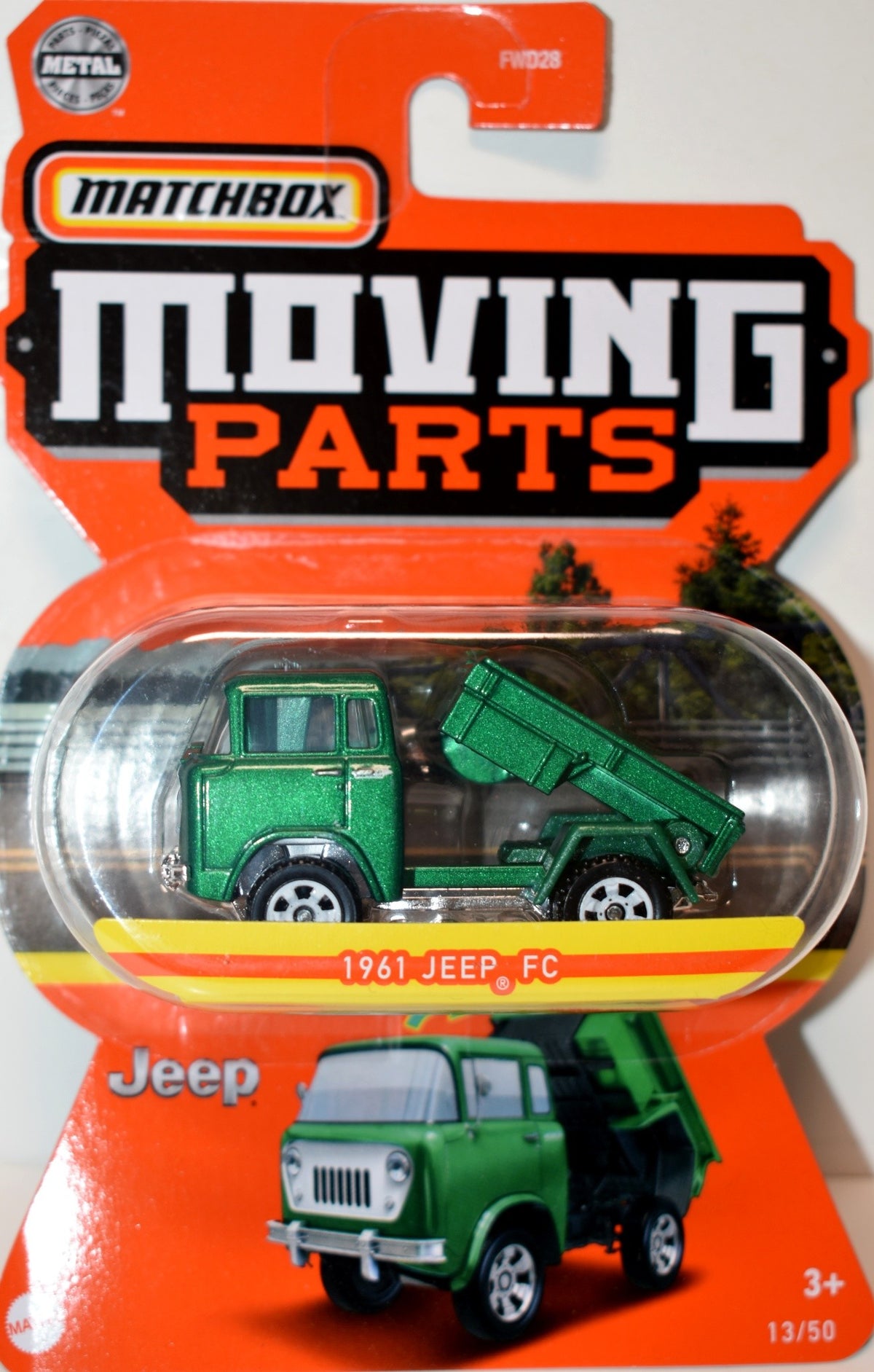 Matchbox - 1961 Jeep Forward Control Tilt Bed