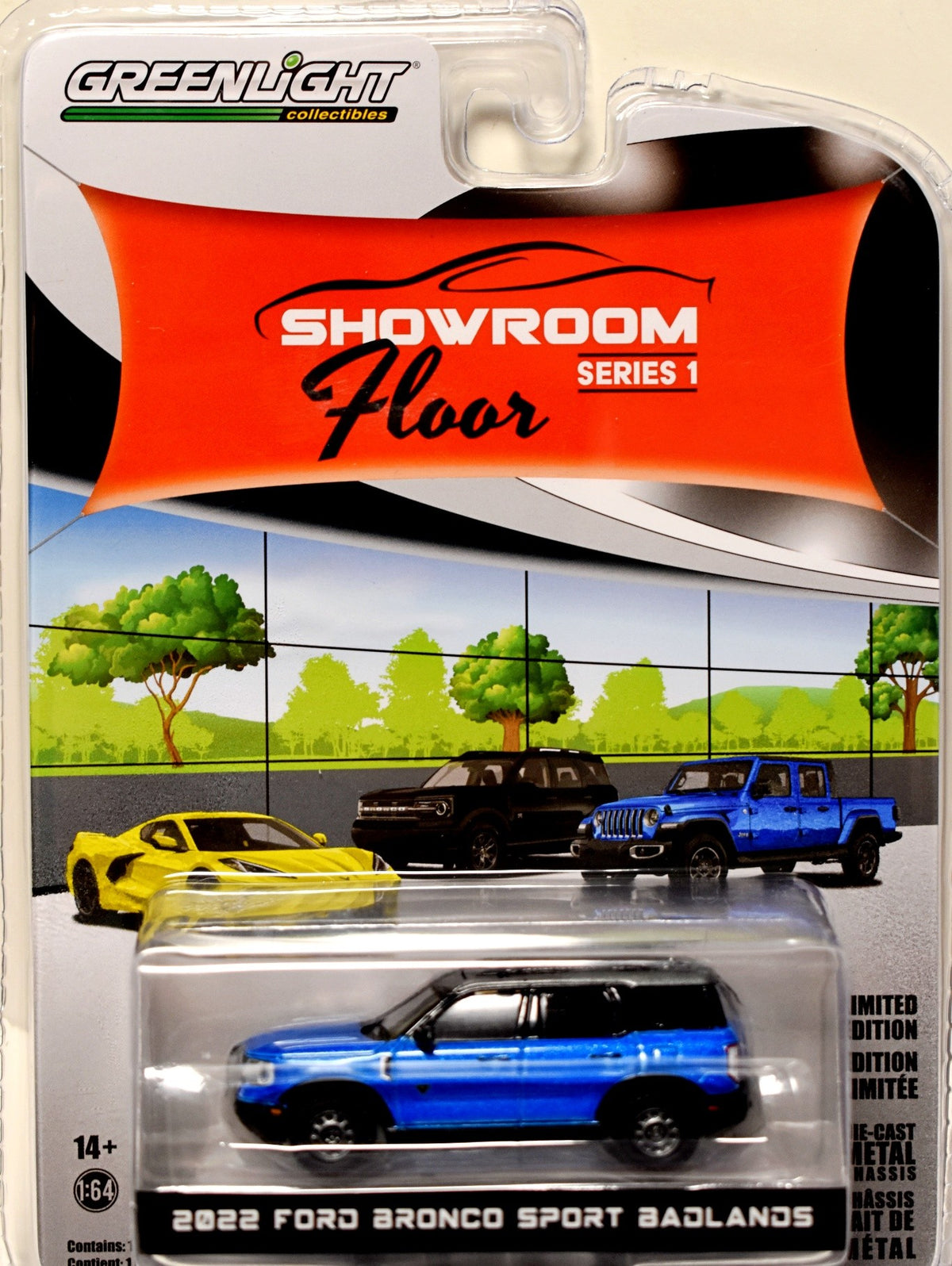 Greenlight Showroom Floor - 2022 Ford Bronco Sport Badlands