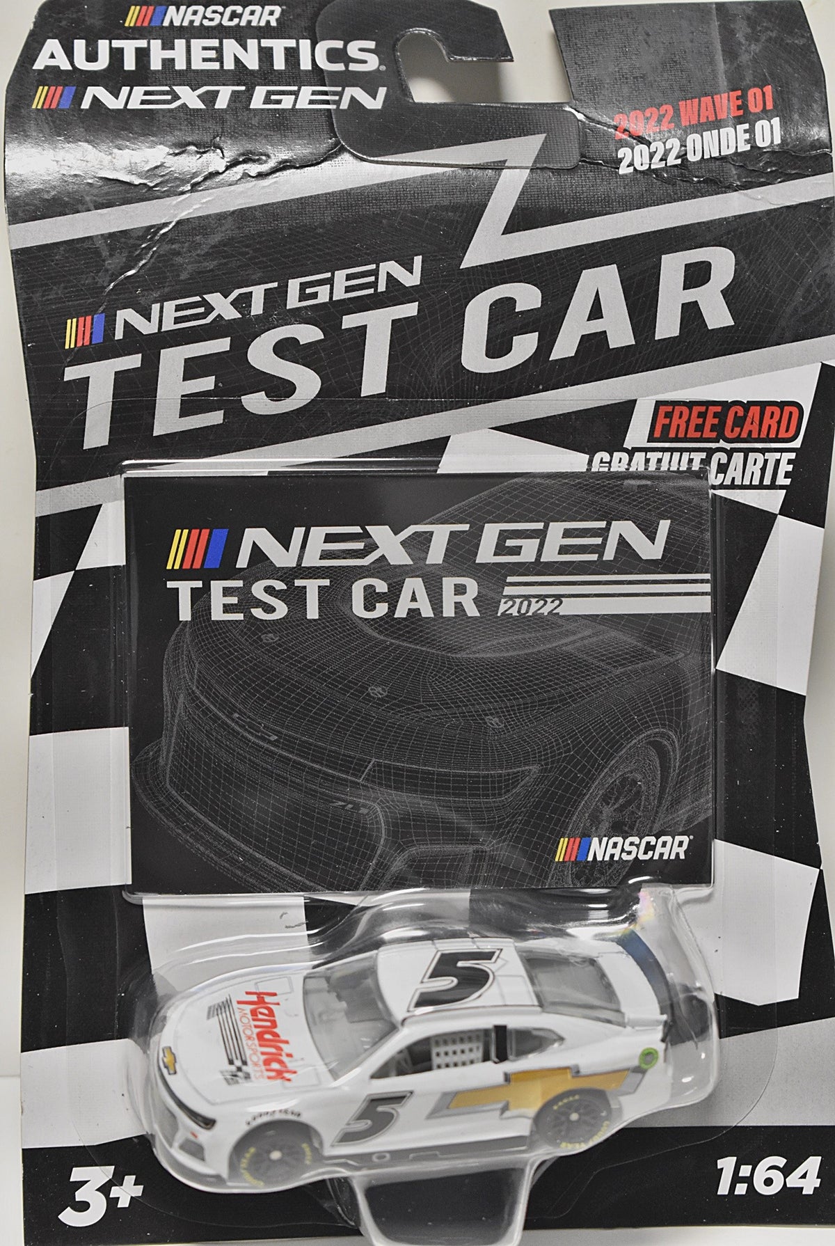 NASCAR Authentics - Kyle Larson Hendick Cars.com Chevrolet Camaro Next Gen Test Car