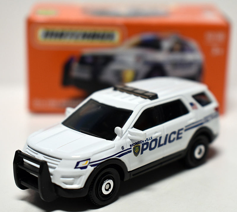 Matchbox Power Grabs - Monroeville Ford Interceptor Utility Police Truck