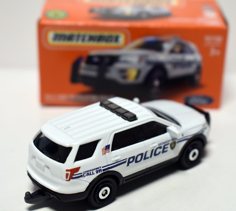 Matchbox Power Grabs - Monroeville Ford Interceptor Utility Police Truck