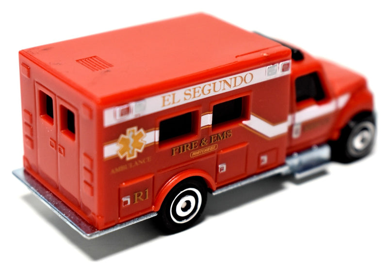 Matchbox - International Terradata El Segundo Ambulance