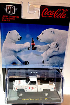 M2 Machines - Coca-Cola Polar Bears - 1976 GMC Sierra Grande Pickup Truck