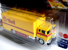 Hot Wheels Car Culture - Team Transport - Shell Oil  Racing Porsche 962 & Sprinter Transporter Team