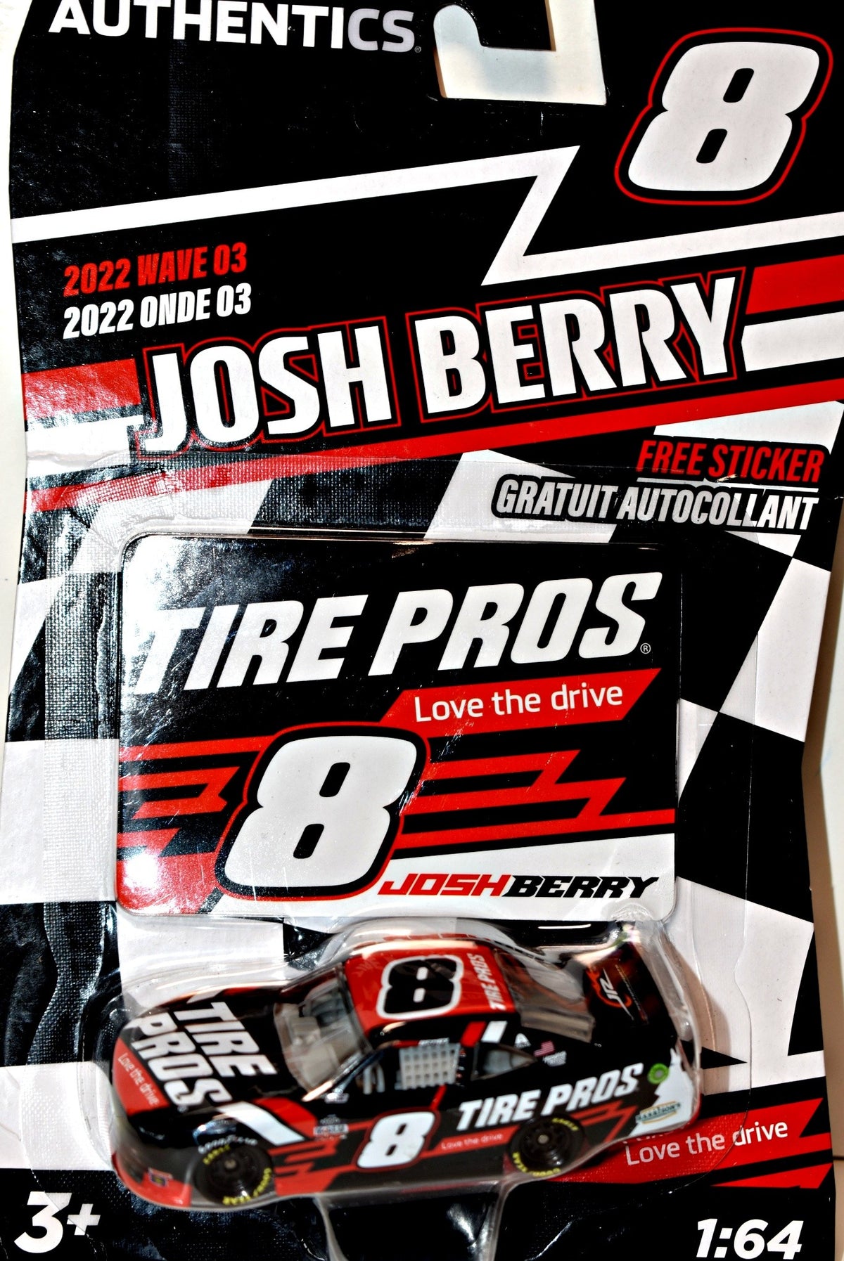 Lionel NASCAR Authentics - Josh Berry Tire Pros Chevrolet Camaro