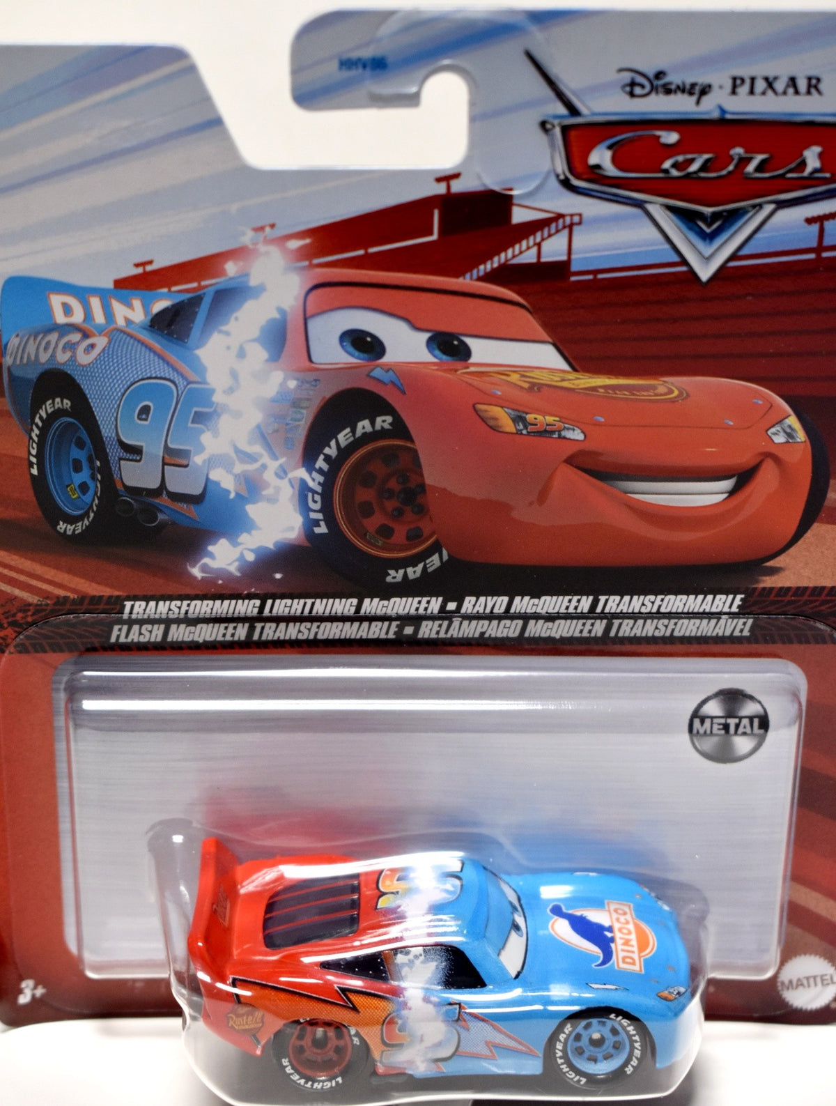 Disney Cars - Lightning McQueen Transforming colors