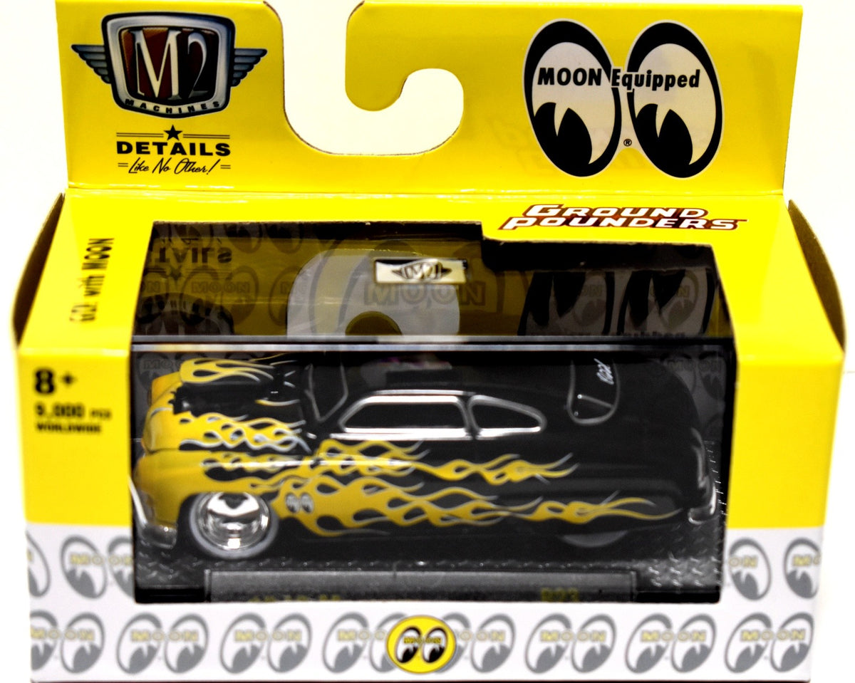M2 Machines Ground Pounders - MOON Equipped 1949 Mercury Lead Sled Custom
