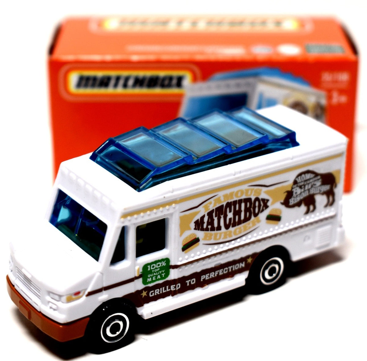 Matchbox Power Grabs - Famous Burger Food Truck