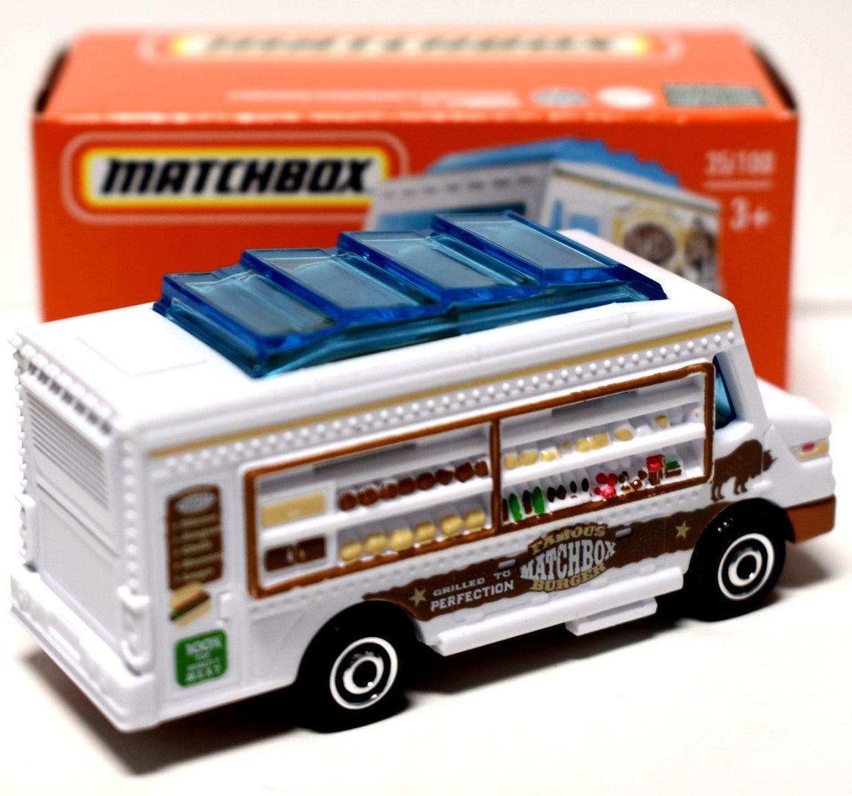 Matchbox Power Grabs - Famous Burger Food Truck