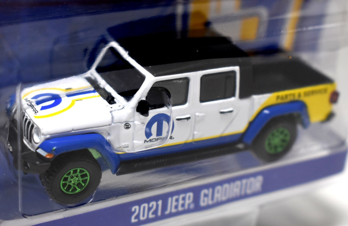 Greenlight - Green Machine Chase Vehicle -Running on Empty -  MOPAR Parts & Service Jeep Gladiator