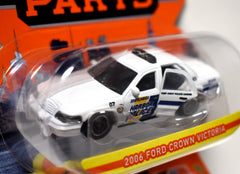 Matchbox - Moving Parts - 2006 Ford Crown Victoria Harbor Police Car