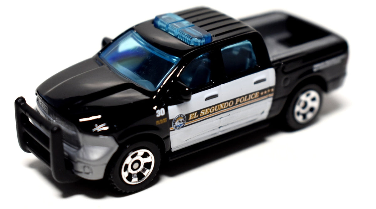Matchbox - RAM Crew Cab El Segundo Police Dept Pickup Truck