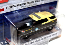 Greenlight Hot Pursuit  -  Florida Ford Highway Patrol State Trooper Police Interceptor Utility