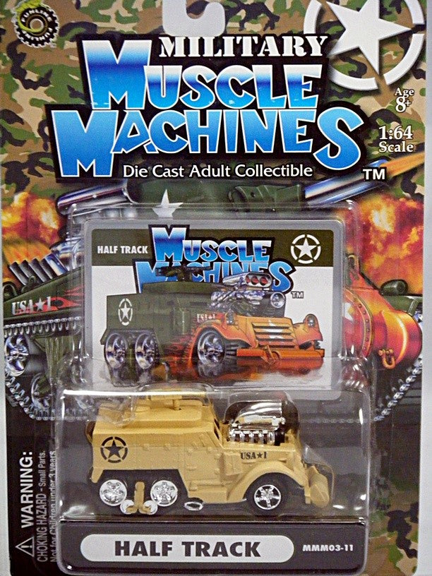 Muscle Machines Military - Half Track - Desert Camo
