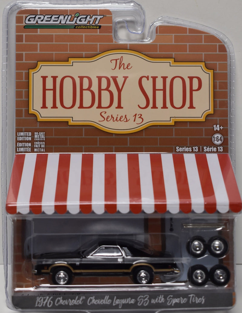 Greenlight Hobby Shop - 1976 Chevrolet Chevelle Laguna SS with spare tires