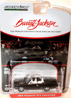 Greenlight Barrett-Jackson Auction Block - 1969 Plymouth GTX Convertible