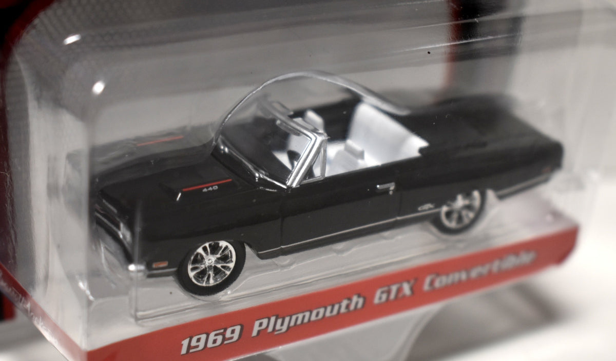 Greenlight Barrett-Jackson Auction Block - 1969 Plymouth GTX Convertible