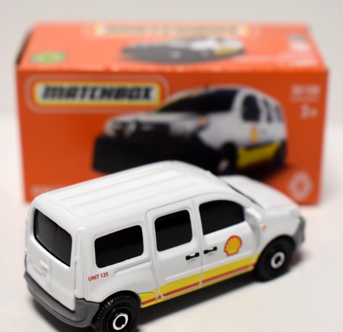 Matchbox  Power Grabs - Renault Kangoo Shell Oil Van