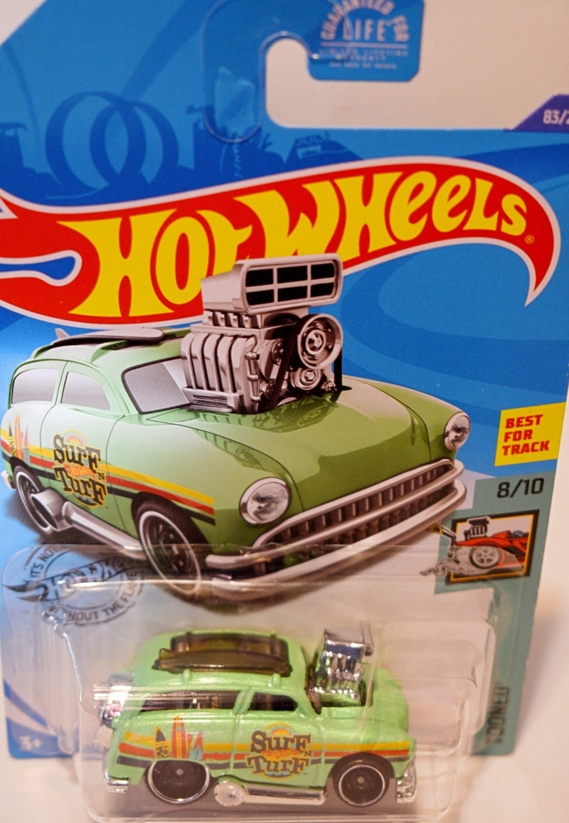 Hot Wheels  - Surf & Turf - Custom Mercury Surf Woody