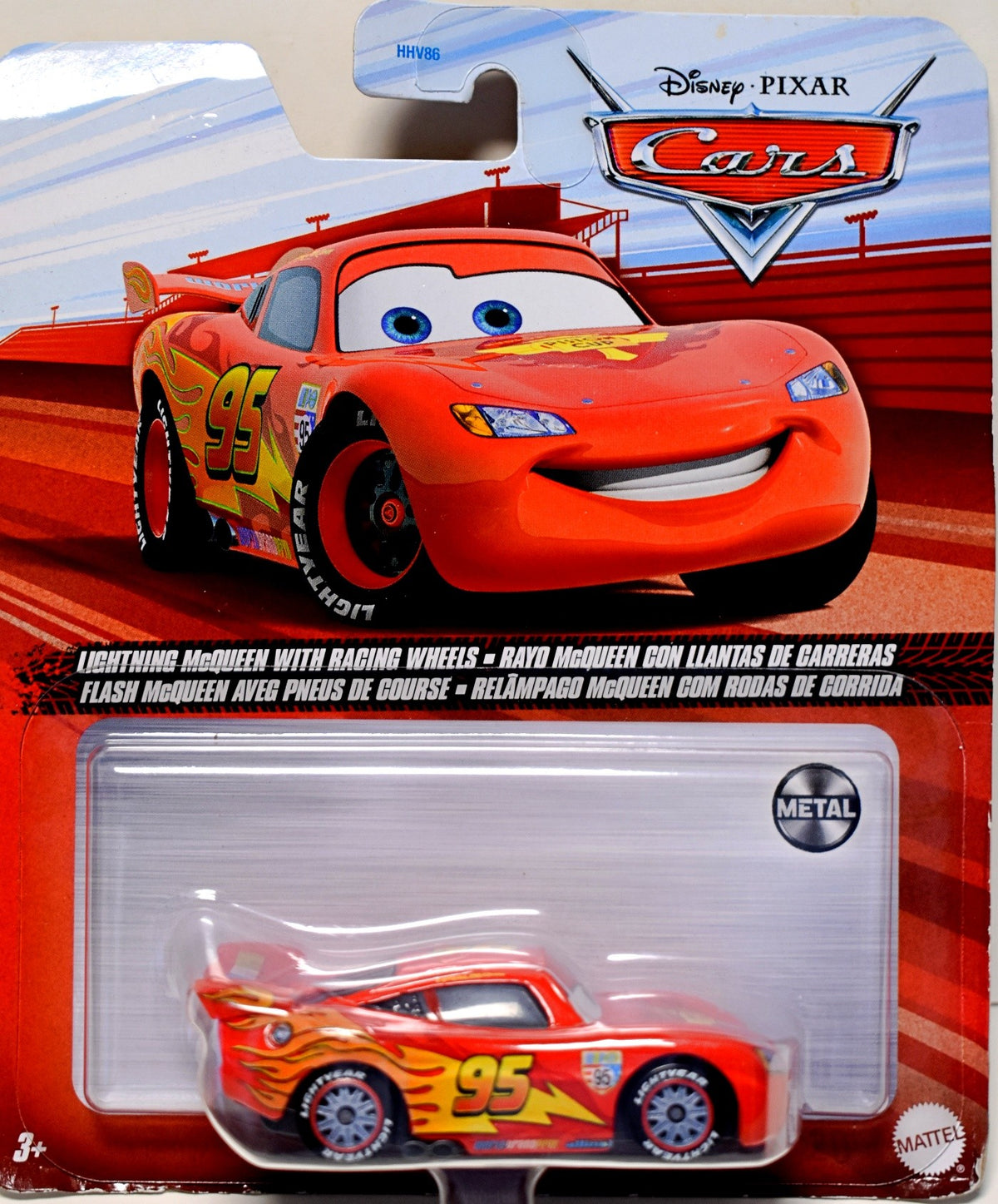 Disney Cars - Lightning McQueen with Racing Wheels
