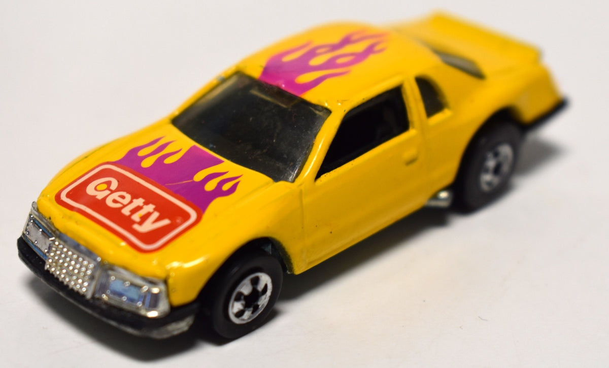 Hot Wheels -  Rare GETTY Promotional - 1981 NASCAR Ford Thunderbird Stock Car - Thunder Burner