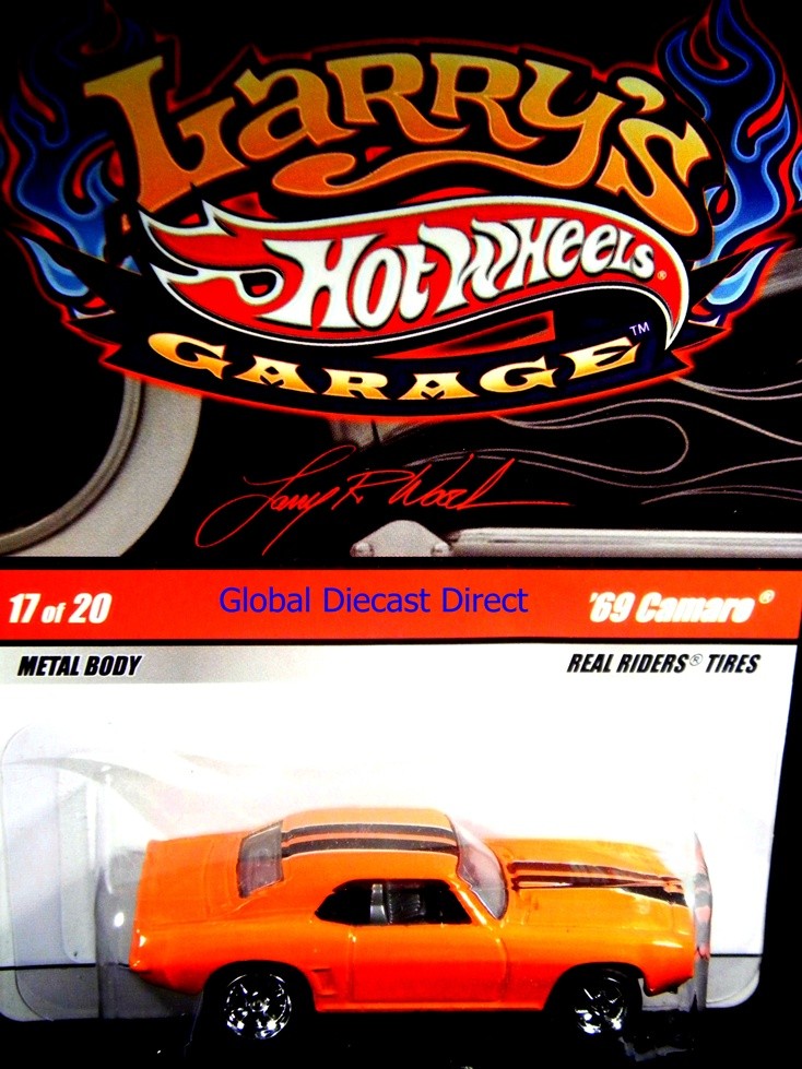 Hot Wheels Larrys Garage 1969 Chevrolet Camaro